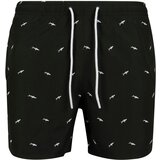 UC Men Embroidered swimsuit shark/black/white Cene