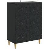 vidaXL Postol Crna 66 x 34 5 x 90 cm Konstruirano drvo - Crna | shoptok.hr