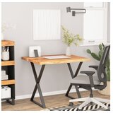 vidaXL Stolna ploča 100x80x2 5 cm pravokutna bagremovo drvo živi rub Cijene