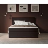 Livetastic POSTELJA Z VZMETNICO 140 cm x 200 cm , tekstil rjava | Shoptok.si
