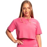 GymBeam Women‘s Limitless Cropped T-Shirt Dragonfruit | ePonuda.com