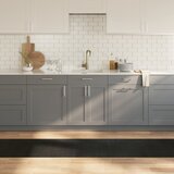  Pravokutni tepih crni 60x300 cm bambus Cene