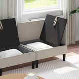  Set namještaja za dnevni boravak 3 pcs Zobena Tkanina | shoptok.hr