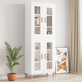 Viseći zidni ormarić bijeli 69,5 x 34 x 90 cm | shoptok.hr