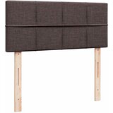  s oprugama i madracem tamnosmeđi 120 x 200 cm od tkanine | shoptok.hr