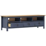 TV ormarić Hill sivi 158 x 40 x 47 cm od masivne borovine | shoptok.hr