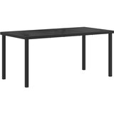  Set vanjskog namještaja 5 pcs Crna i antracit Tekstilen | shoptok.hr
