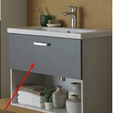 Kolpa San omarica z umivalnikom OUE II 55 bela - Evelin (3838987562054) | Shoptok.si