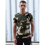 DStreet T-shirt męski moro khaki | Shoptok.si