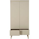 Qu-ax dvodijelni ormar flow clay & oak | shoptok.hr
