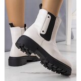 Gemre Cream insulated ankle boots Caron | ePonuda.com