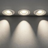 Aigostar 3x 85 mm LED vgradna svetilka - 4000 K Cene