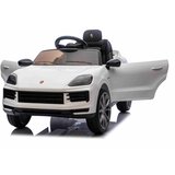 Beneo Otroški avto Porsche Cayenne 12V z litij baterijo bela | Shoptok.si