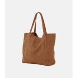Beck Sondergaard Ročne torbice Suede Eden Bag Brown Kostanjeva Cene