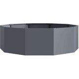  Cvetlično korito Antracit 120 x 120 x 35 cm Jeklo, (5000207705) | Shoptok.si