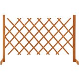  Rešetkasta ograda narančasta 120 x 90 cm masivna jelovina | shoptok.hr