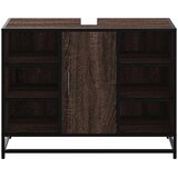  Kupaonski ormarić za umivaonik boja hrasta 80x33x60 cm drveni | shoptok.hr