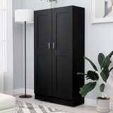 Furnova Knjižna omara črna 82,5x30,5x150 cm iverna plošča, (21950650) Cene