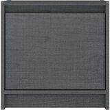  Noćni ormarići 2 kom sivi 40 x 30 5 x 40 cm od masivne borovine | shoptok.hr