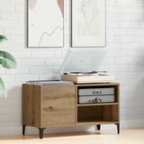  Ormarić za ploče boja hrasta 84,5x38x48 cm konstruirano drvo Smeđa 84.5 x 38 x 48 cm | Shoptok.si