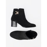 Shelvt Stylish black boots with an elegant decoration | shoptok.hr