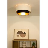  plafonsko svetlo natia 1xE27/60W/230V, prečnik 45 cm, belo/crno | Eponuda.com