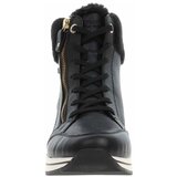 Remonte Gležnarji z vezalkami črna | Shoptok.si