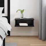  Noćni ormarić Crni hrast 40 x 31 x 15 cm Konstruirano drvo | shoptok.hr