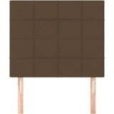  Posteljno vzglavje 2 kosa temno rjavo 100x5x78/88 cm blago, (20936407) | Shoptok.si