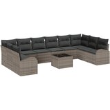  Set sofe 11 kom. Siva Poliester | shoptok.hr