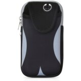 INF Večnamenska športna tekaška zapestnica Black+Grey, (21542493) | Shoptok.si