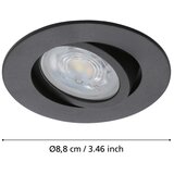 Eglo 99669 - LED RGBW prigušiva ugradna plafonska svetiljka SALICETO-Z LED/5W/230V | Eponuda.com