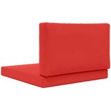  Zunanja blazina za kavč 2 pcs Rdeča Poliester, (5000202368) | Shoptok.si