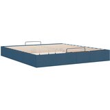  Otomanski okvir kreveta bez madraca plavi 180x200 cm od tkanine | shoptok.hr