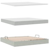  s od storage Svijetlo siva 200 x 200 cm Baršun | shoptok.hr