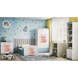MID.YOU Otroška Postelja Babydreams, Bela, Modra, 80x160cm | Shoptok.si