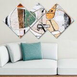 Wallity slika 4MDF1808214109, 60x115 cm, 4 dela | ePonuda.com