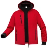 jakna Softshell red cooper
