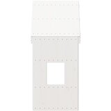 Krov za dječji krevet bijeli 60x89x134,5 cm masivna borovina | shoptok.hr