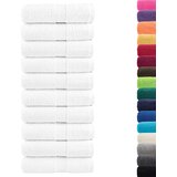 Premium ručnici za pranje SOLUND 10 kom Bijeli 30x30 cm 600 g/m² | Eponuda.ba