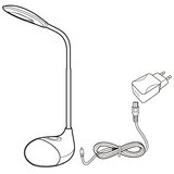 Eglo Cabado 1 stona lampa/1, led, 2,2w, 300lm, rgb, na dodir, dimabilna | Eponuda.com