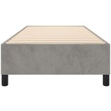  Box spring posteljni okvir svetlo siv 80x200 cm žamet, (20735415) | Shoptok.si
