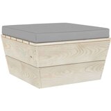  6-dijelna vrtna garnitura od paleta s jastucima od smrekovine | shoptok.hr