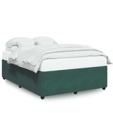  Okvir za krevet tamnozeleni 140 x 190 cm baršunasti | shoptok.hr