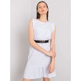 Italy Moda Dress-DHJ-SK-11595-1.19P-Light Blue | Shoptok.si
