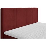 Welnova POSTELJA BOXSPRING 180 cm x 200 cm , les, tekstil bordo | Shoptok.si