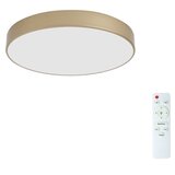 Brilagi LED prigušiva stropna svetiljka POOL LED/60W/230V prečnik 50 cm zlatna + daljinski upravljač | Eponuda.com