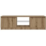 TV ormarić LED boja hrasta 120x30x36 cm konstruirano drvo | Eponuda.com