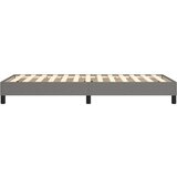 Za krevet s oprugama tamnosivi 100 x 200 cm od tkanine | shoptok.hr