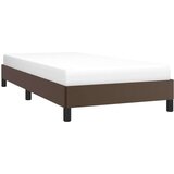  Posteljni okvir rjav 100x200 cm umetno usnje, (20723577) | Shoptok.si